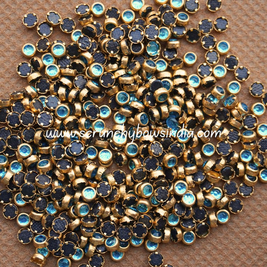 Glass 3m Round - Sky Blue