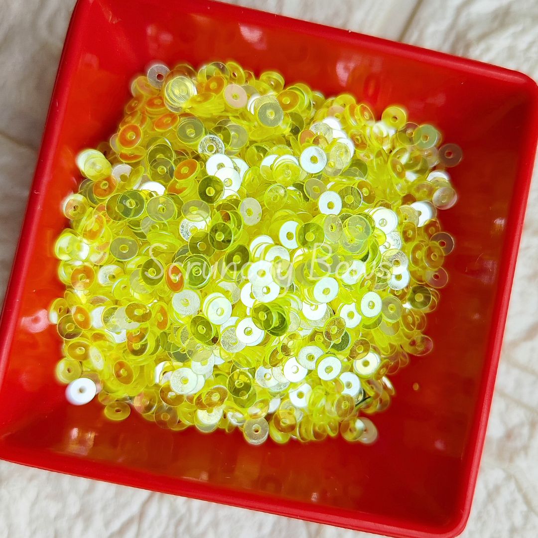 Sequins - Neon Green