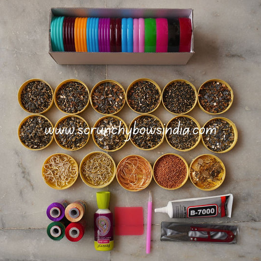 Silk Thread Bangles Making Basic Kit