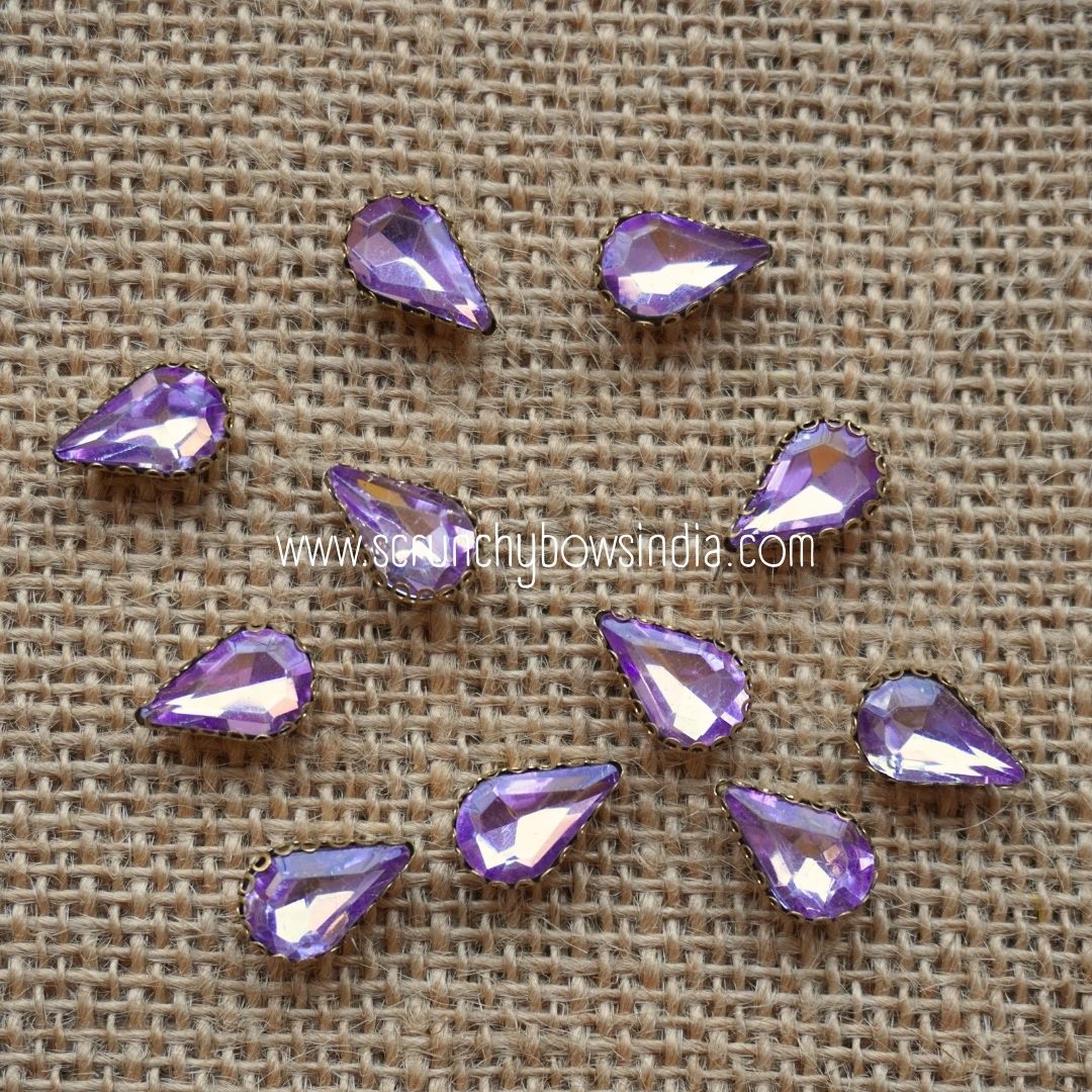 Big Drop Clip Stone - Lavender