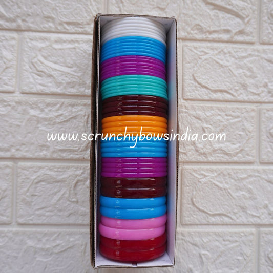 Round Mix Bangles (2 cut, 4 cut & 6 cut)