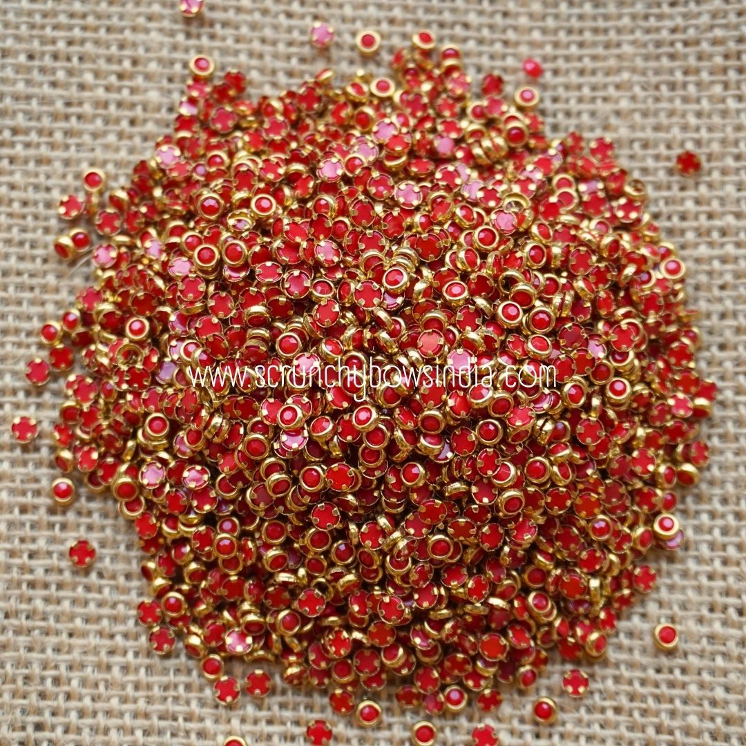 Matt 3m Round - Red