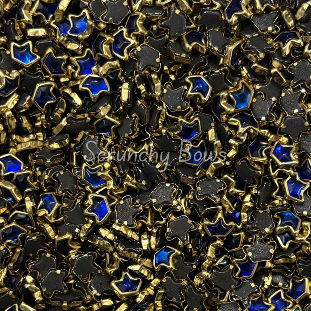 Glass Crown - Royal Blue