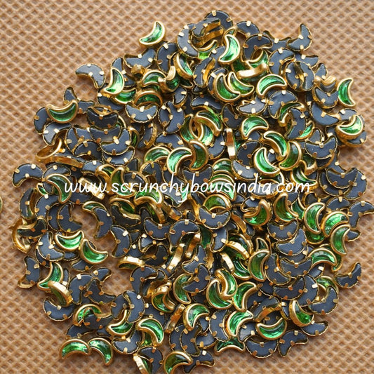 Glass Moon - Parrot Green