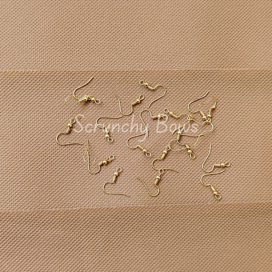 Gold Ear Hooks