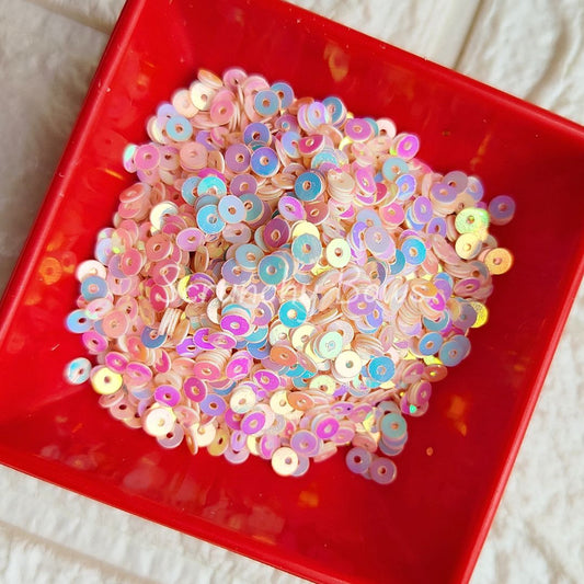 Sequins - Cream Dual Tone