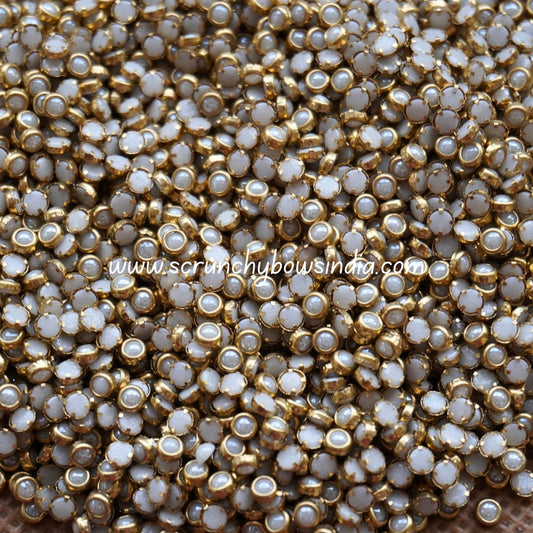 Ceramic Pearl - 3mm round