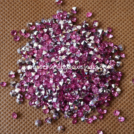 4MM Jarkan Stones - Light Pink