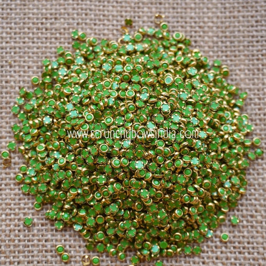 Matt 3m Round - Parrot Green