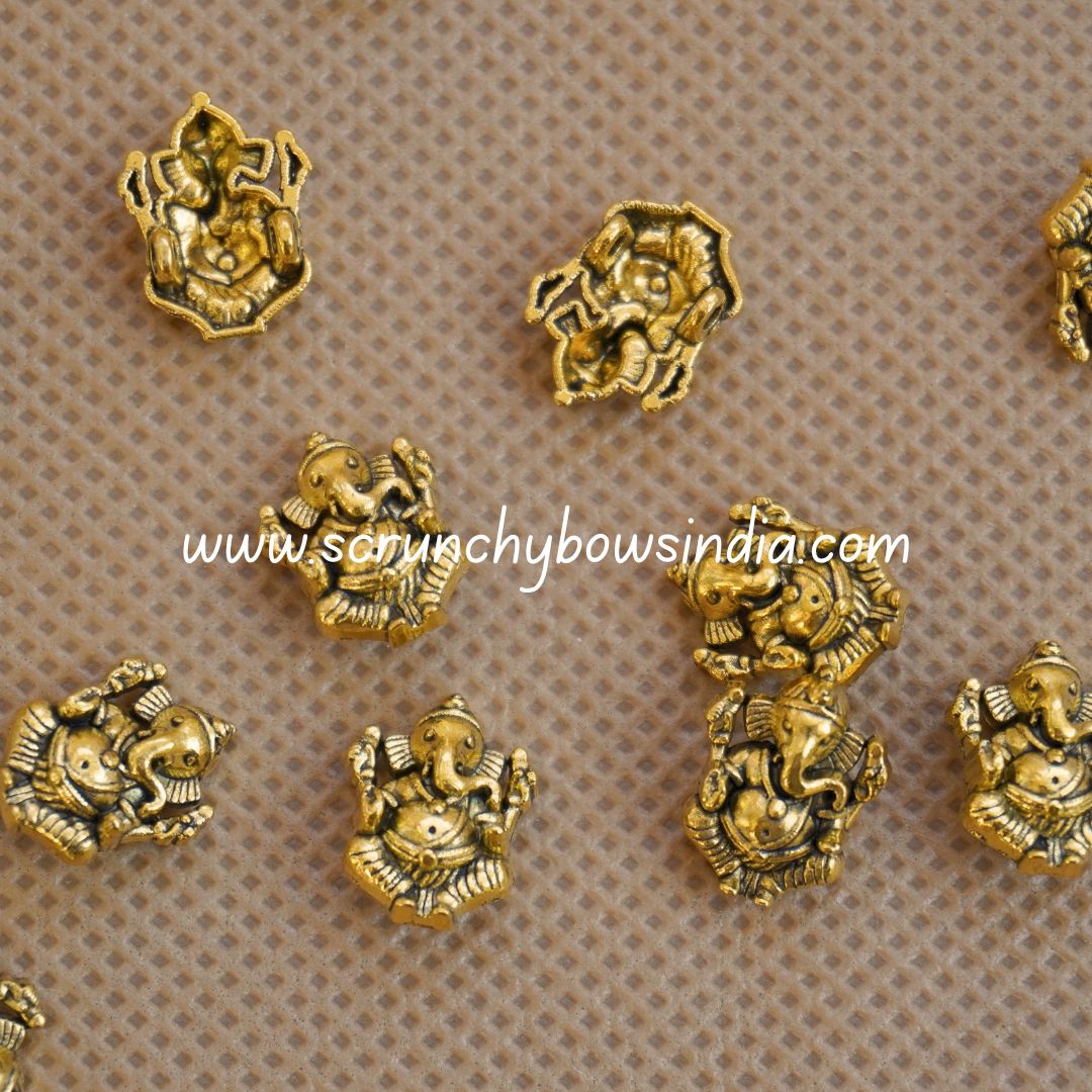 Gold Ganesh Charms
