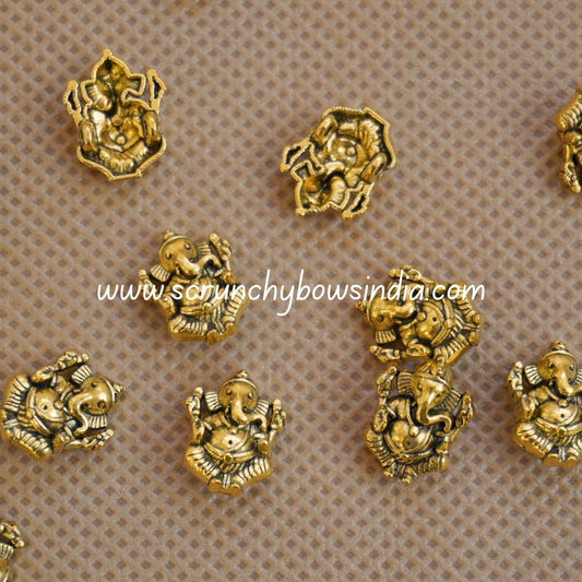 Gold Ganesh Charms