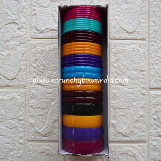 Round Mix Bangles (1 cut, 2 cut, 4 cut & 6 cut)