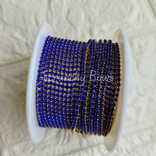 Stone Chain - Blue (1 meter)