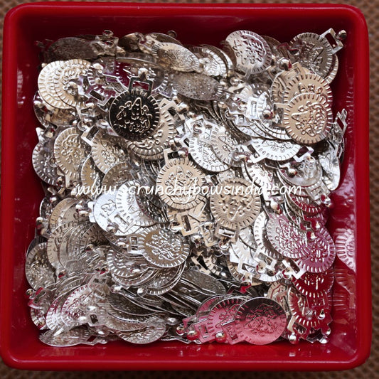 Lakshmi Coin - 10mm Silver