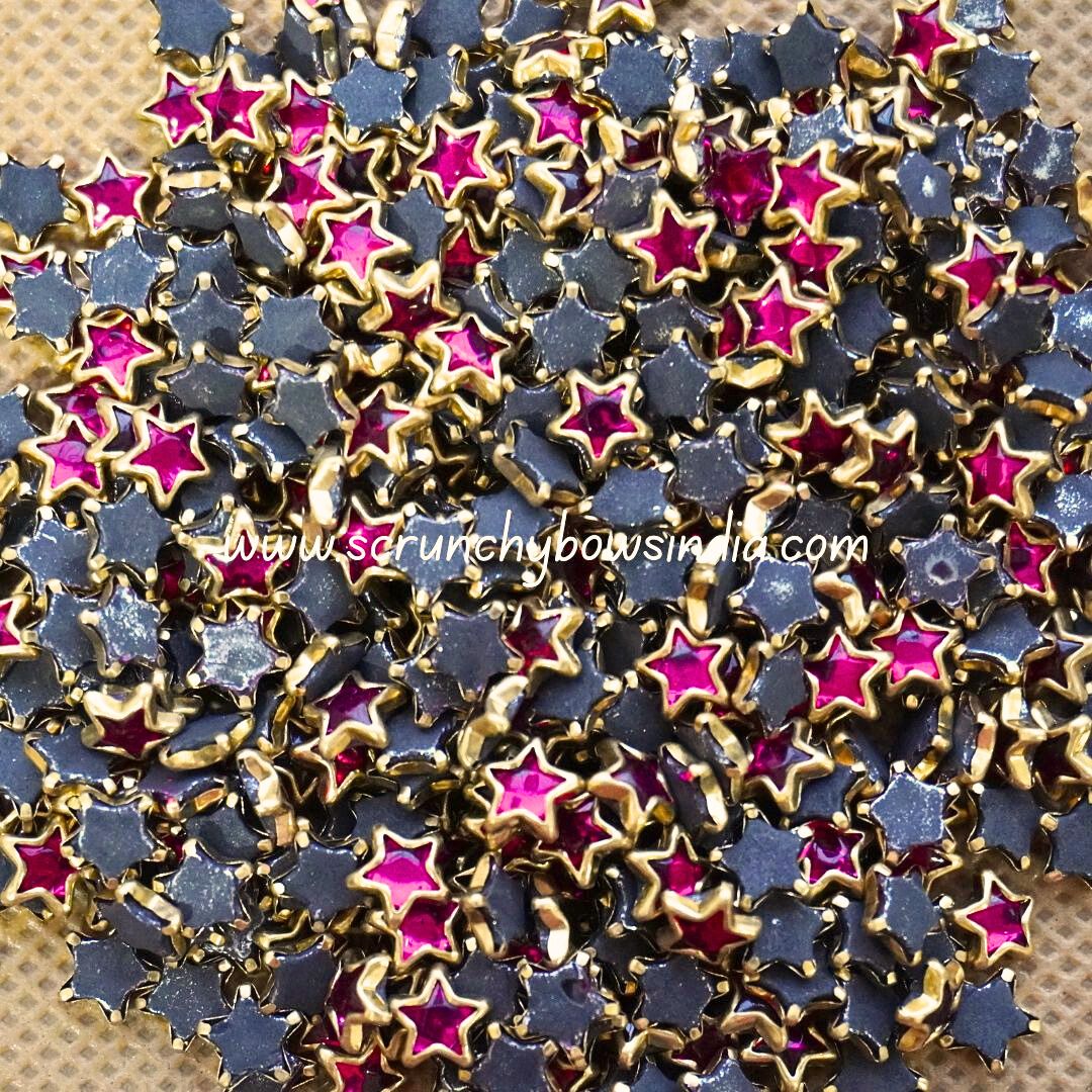 Glass Star - Rani Pink – ScrunchyBows