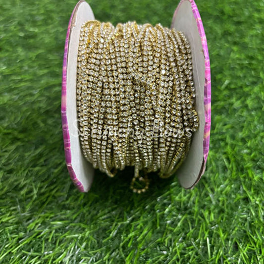 Stone Chain - White (1 meter)