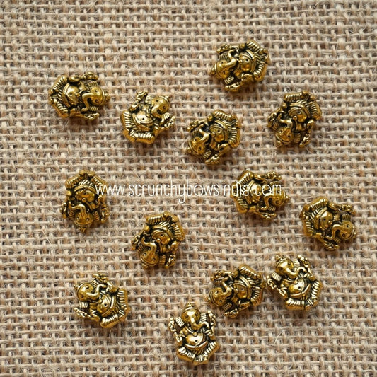 Gold Ganesh Charms