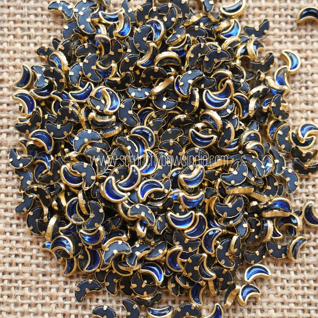 Glass Moon - Navy Blue