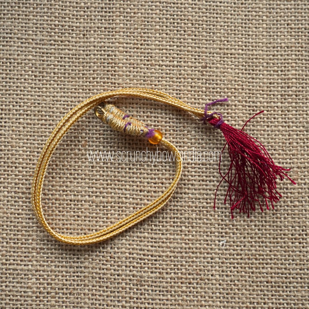 Necklace Rope - Red Tassels