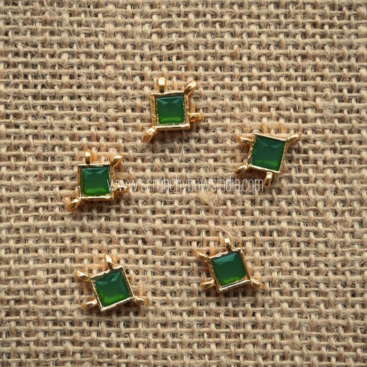 Green Square Charm (1 PIECE)