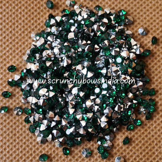 4MM Jarkan Stones - Dark Green