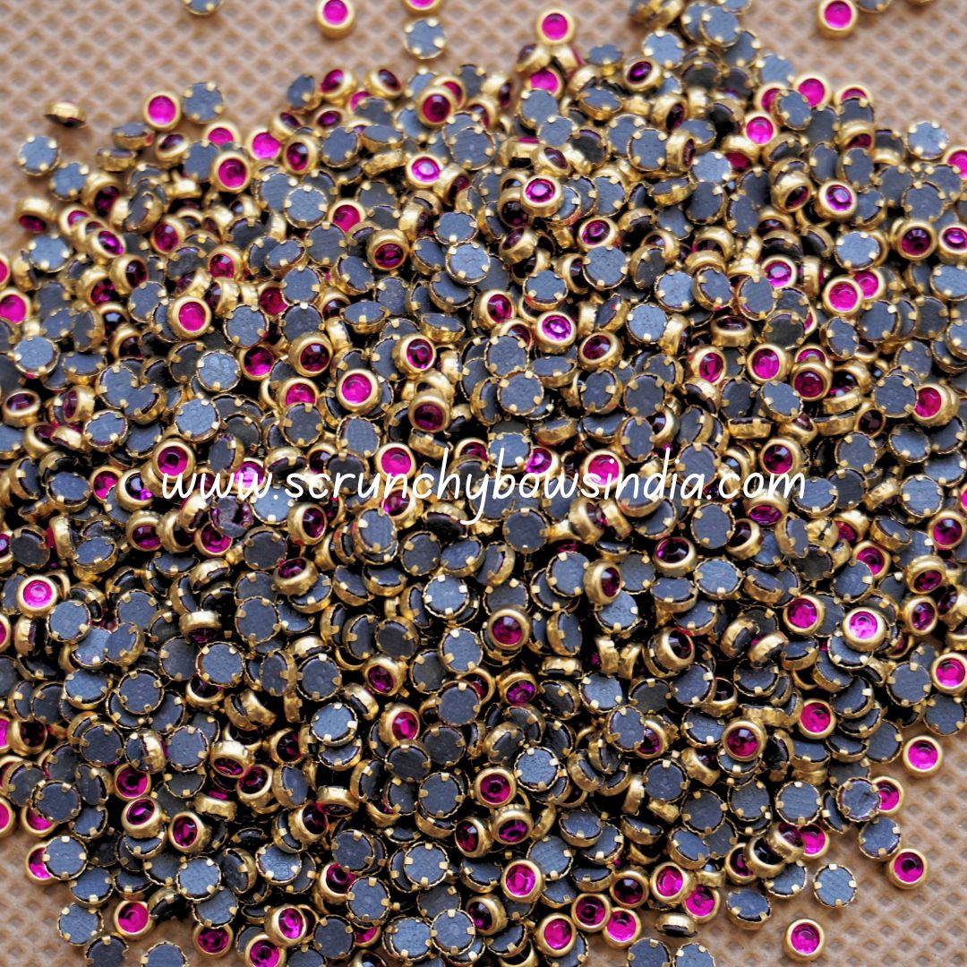 Glass 3m Round - Rani Pink