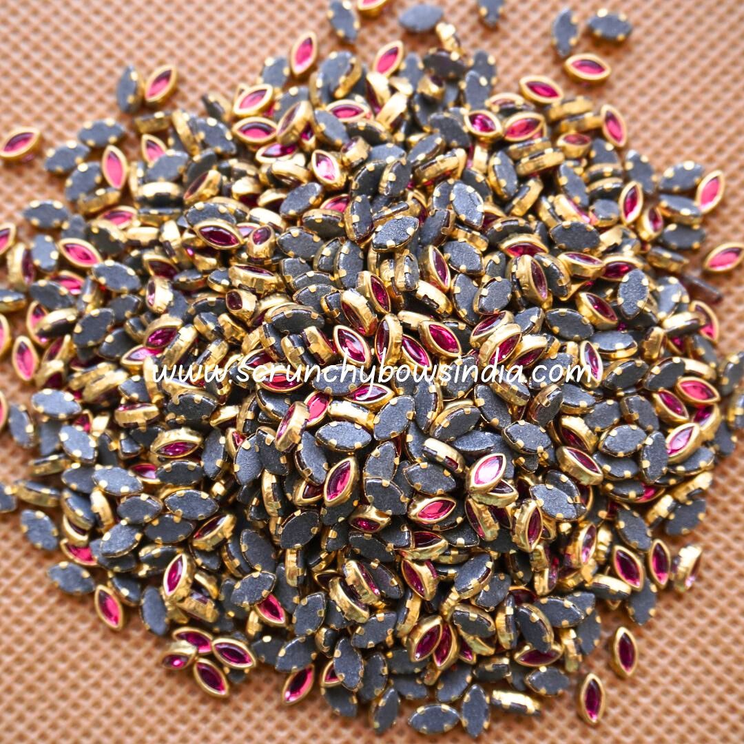 Glass 6k Eye - Onion Pink