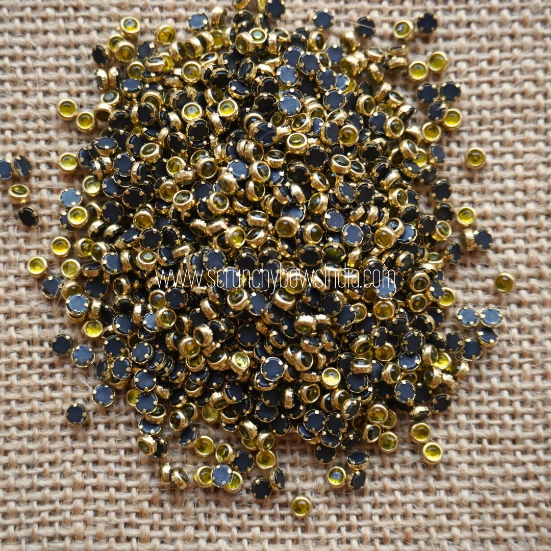 Glass 3m Round - Yellow