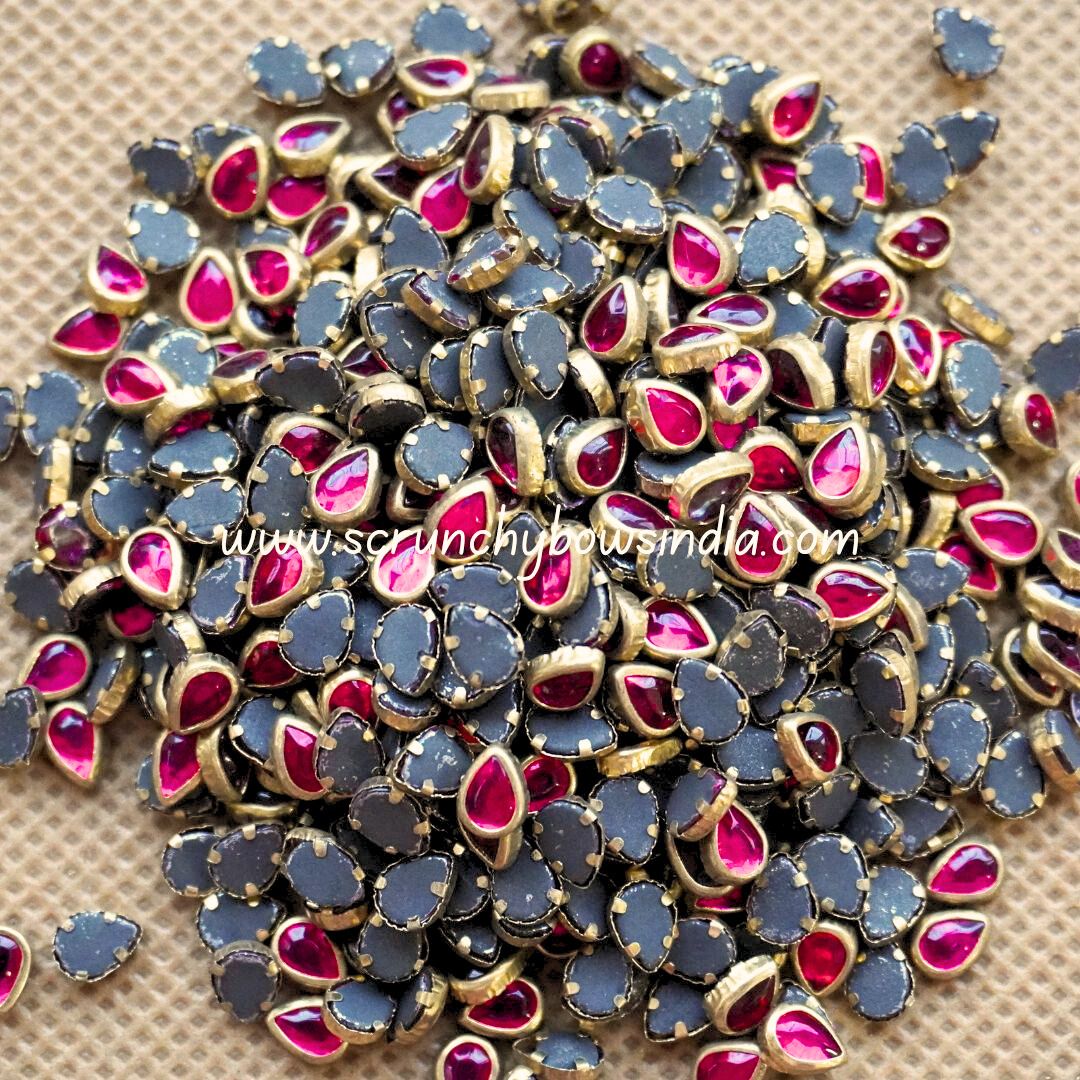 Glass Drop - Rani Pink