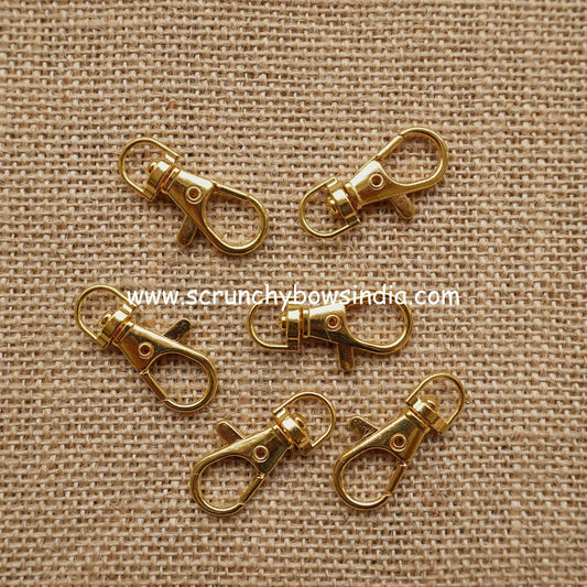 Gold Key Chain Hook - 1 Piece