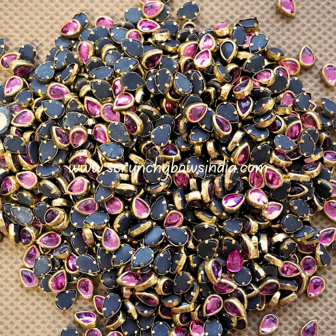 Glass Drop - Onion Pink