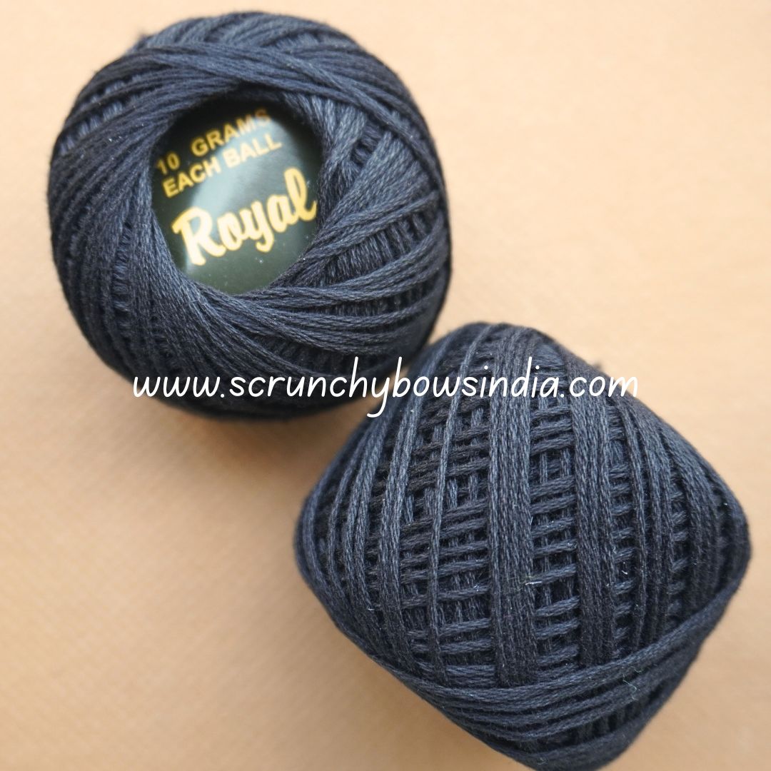 ROYAL THREAD - SHADE No. BLACK