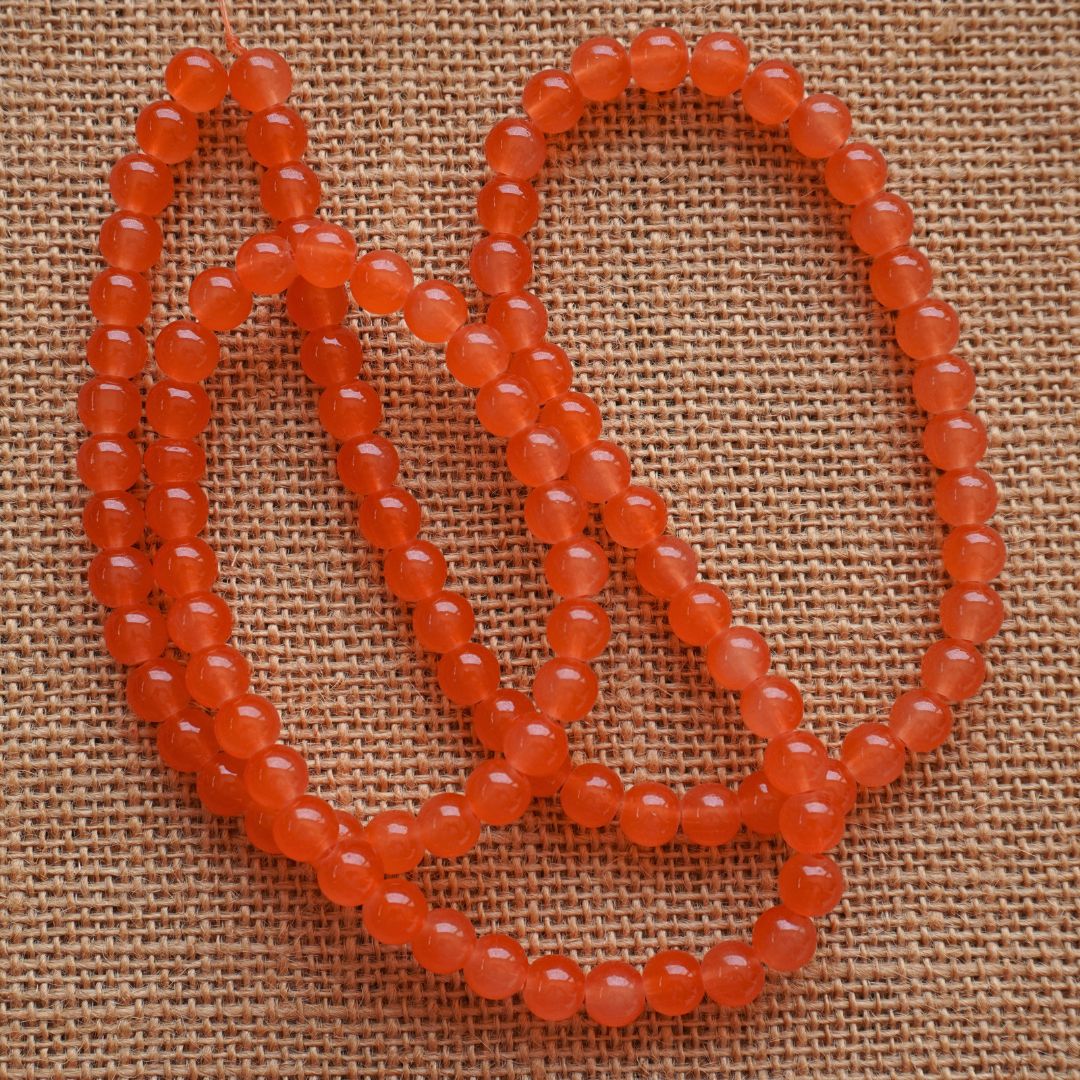 Jelly Beads - Orange