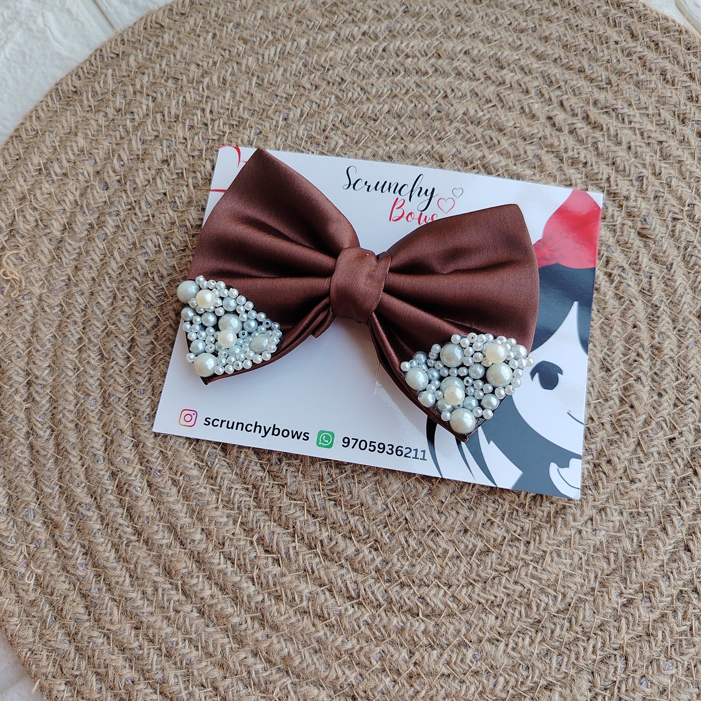 cappuccino - Pearl Bow