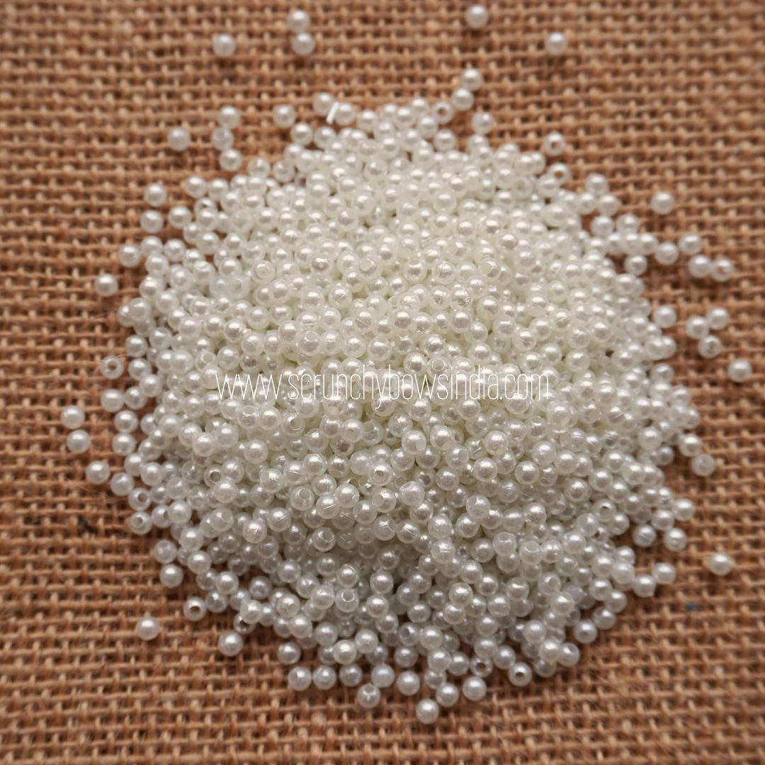 2MM Pearl Round Beads