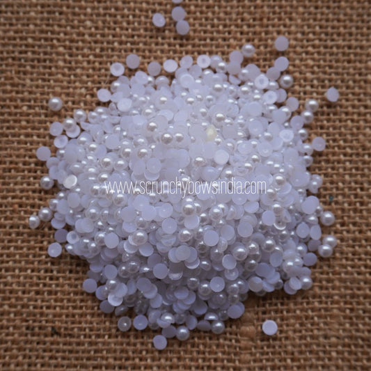 3M Pearl Half Beads
