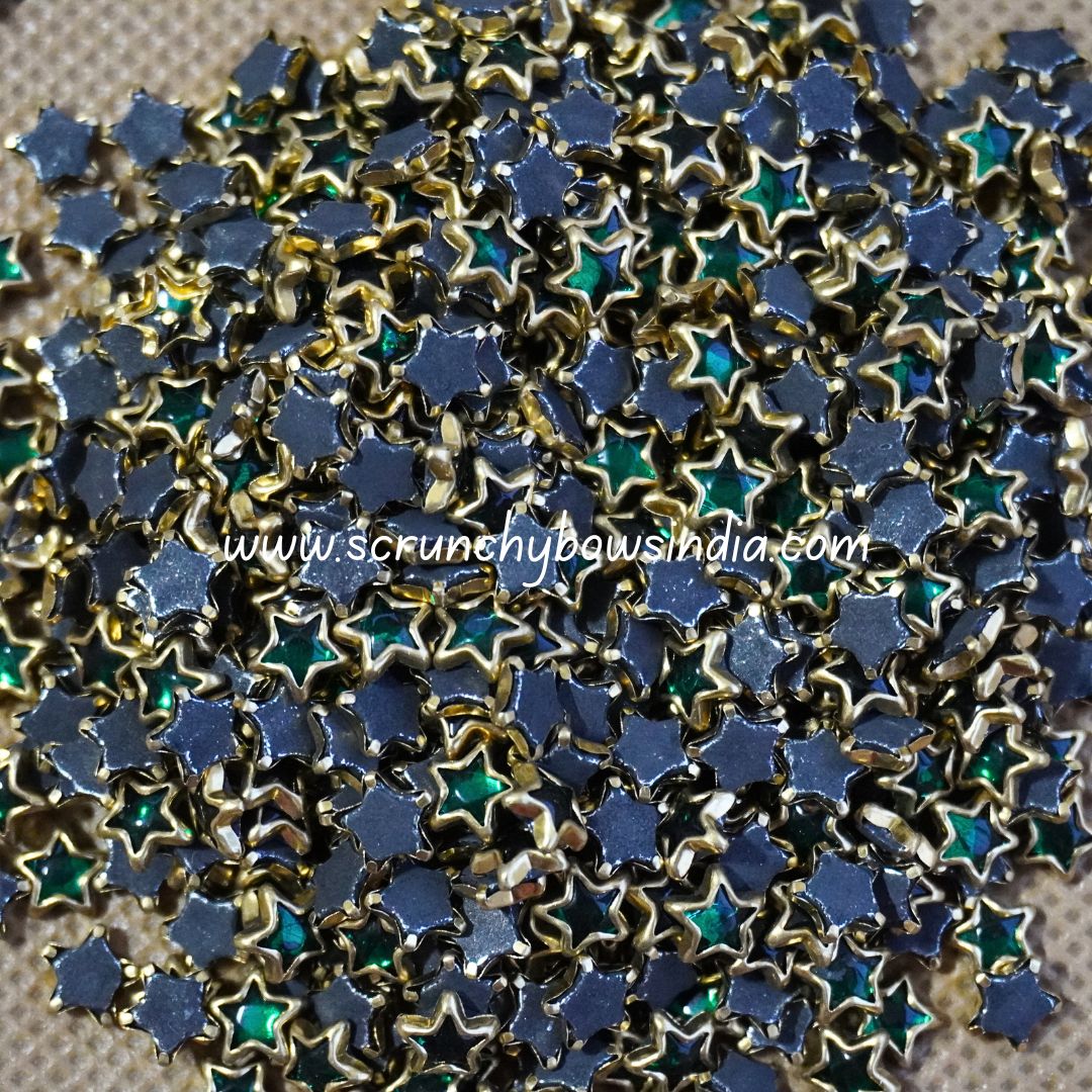 Glass Star - Green