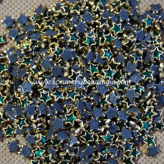 Glass Star - Green