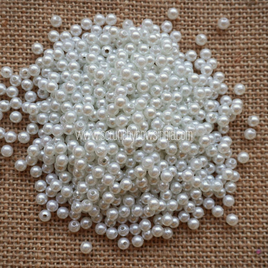 4MM Pearl Round Beads
