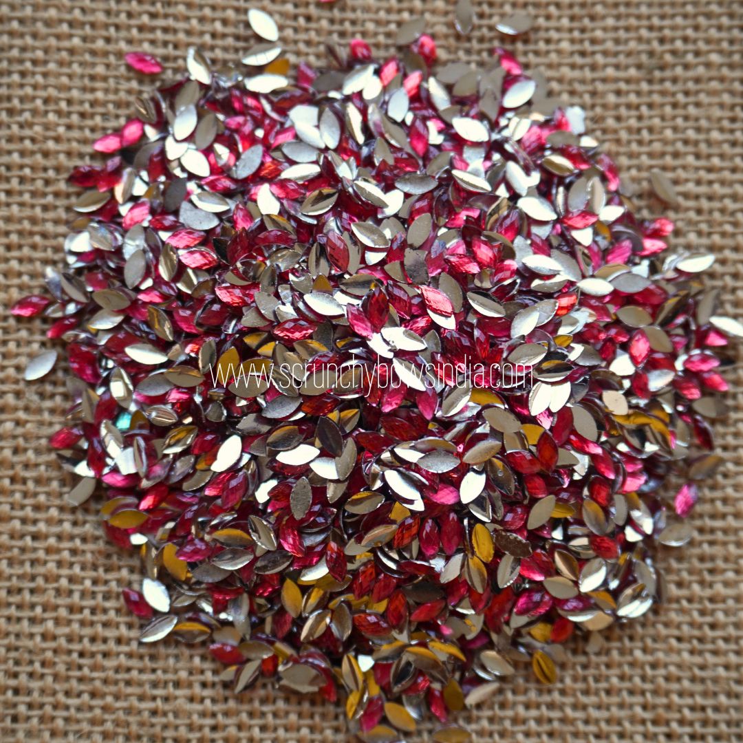 6K Acrylic/Raindrop Kundhans