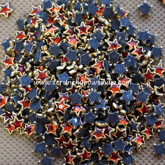 Glass Star - Orange