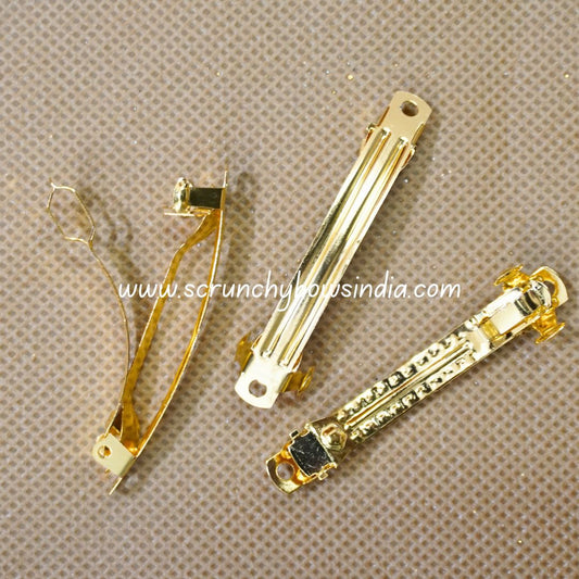 Center Clips - Gold (6cms)