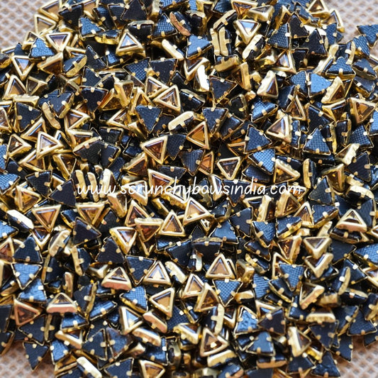 Glass Gold - Triangle