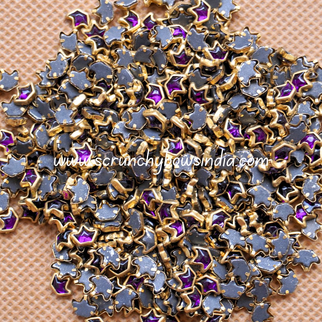 Glass Crown - Violet