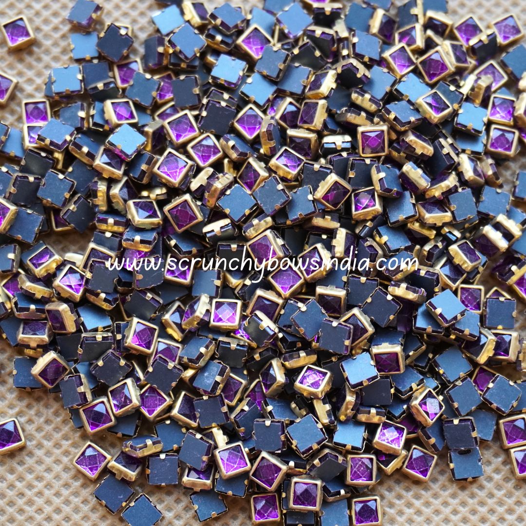 Glass Square - Violet