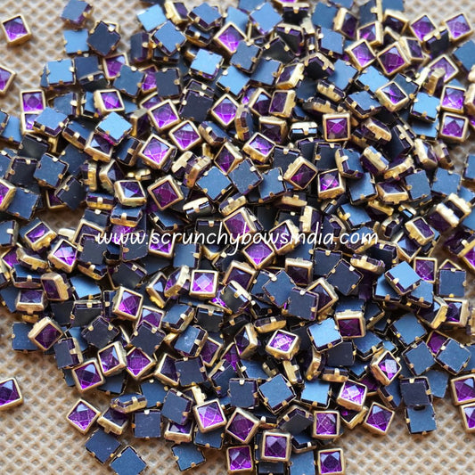 Glass Square - Violet
