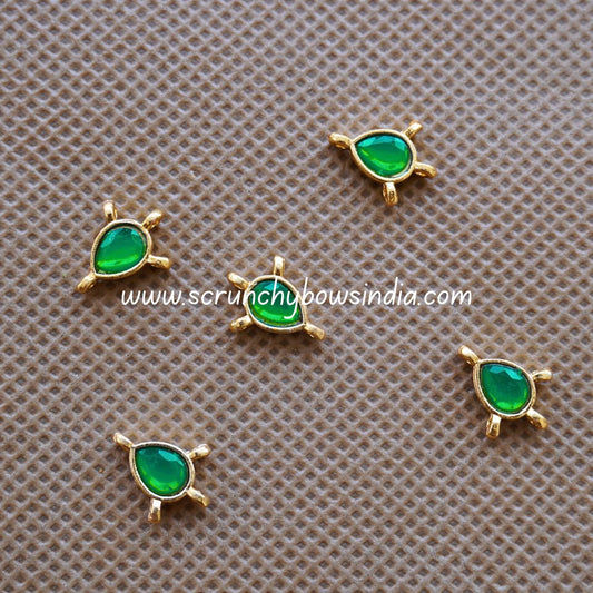Drop Charm - Dark Green