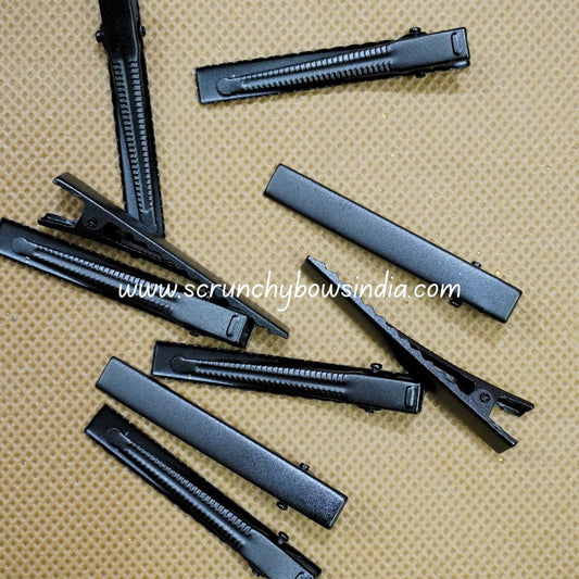 Alligator Clip Black 5.5 CM